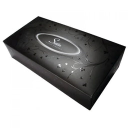 Satin Black Facial Tissues [Rectangular]