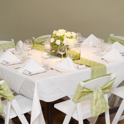 White Spun Poly Napkin - Image 4