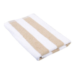 Beige Stripe Pool Towel - Image 3