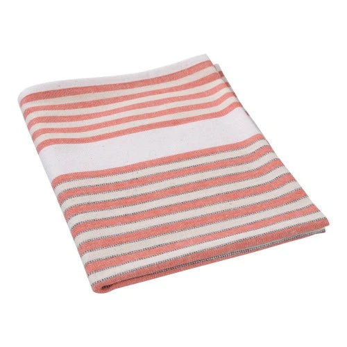 Butchers Stripe Tea Towel – Red