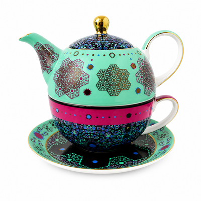 T2 Moroccan Tealeidoscope Aqua Teapot