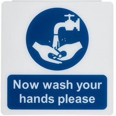 Wash Hands Sign