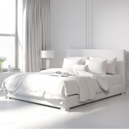 King Bed Plain Percale Doona Cover - Image 3