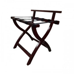 Wooden Luggage Rack - Mahogany - Image 4