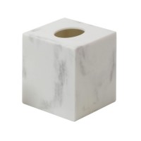 Marble Resin Tissue Box Cover