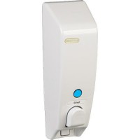 Classic Single White Soap Dispenser - CLEARANCE