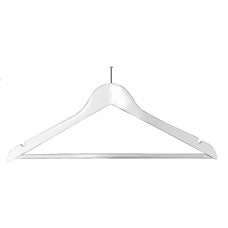 Gloss White Anti-theft Coat Hanger
