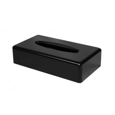Black Rectangle Tissue Box