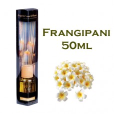 Frangipani Oil Diffuser 50ml + 8 Rattan Sticks