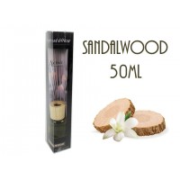 Sandalwood Oil Diffuser 50ml + 8 Rattan Sticks