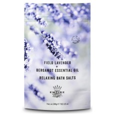 Lavender Bergamot Bath Salts 200gm + FREE Loofah