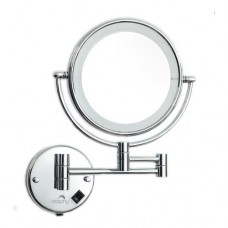 Electric Magnifying Mirror Wall-Mount Chrome 