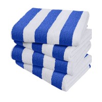 Blue Stripe Pool Towel