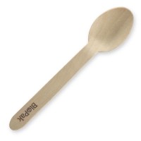 Wood Spoon 16cm x 100
