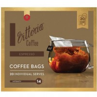 Vittoria Espresso Coffee Bag 20s