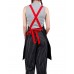 Changeable Apron Strap Red - Pair
