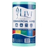 Livi Essentials Commercial Wipes - Green