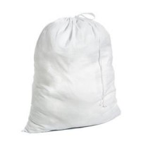 White Laundry bag