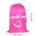 Rose Pink WASH ME Laundry bags