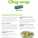 Cast Away Cling Wrap Zip Safe 600m x 33cm