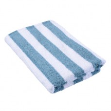 Blue Sage Stripe Pool Towel