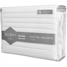 Ardor SB Quilted Valance White