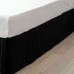 Ardor DB Quilted Valance Black