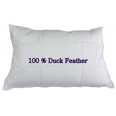 100% Feather Pillow + Free Guests Pillow Bag