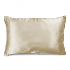 Golden Silk Pillowcase + Bonus Eye Mask