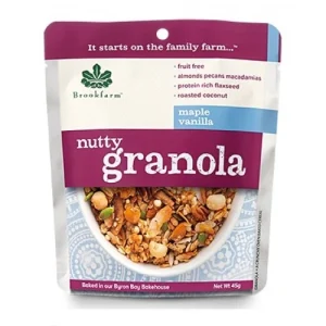Nutty Granola with Maple & Vanilla 20pkts x 45gm