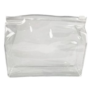 Triangle Clear Cosmetic Zip Bag