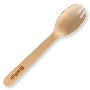 Wood Spork 16cm x 100