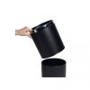 Black Round Leatherette Bin 10L - Image 3