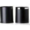 Black Round Leatherette Bin 10L - Image 2