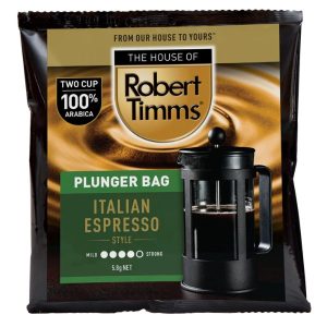 Robert Timms Plunger Coffee x 50 Coffee Bags