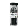 Black Stainless Steel Cutlery Set 16pcs