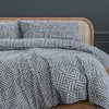 Faded Indigo KB Quilt Cover Set