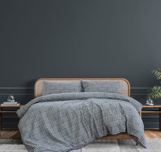 Faded Indigo KB Quilt Cover Set - Image 3