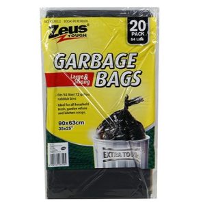 Zeus Garbage Bags - Black