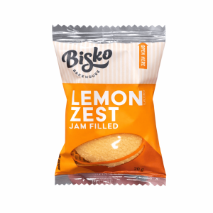 Mac's Lemon Jamz Shortbread Biscuits x 100 serves