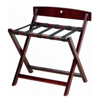 Wooden Luggage Rack – Red Mahogany